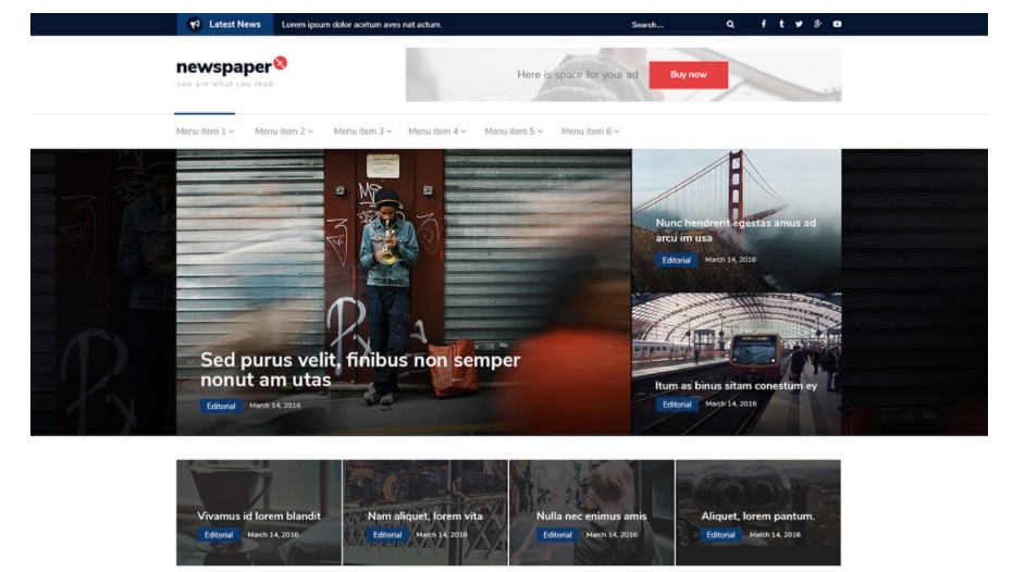 10+ Rekomendasi Template Bootstrap Gratis Terbaik